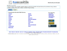 Tablet Screenshot of funrecreation.com